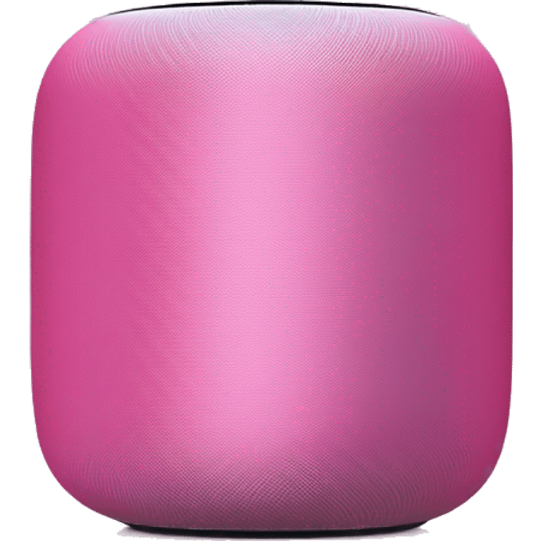 Pink homepod  emoji