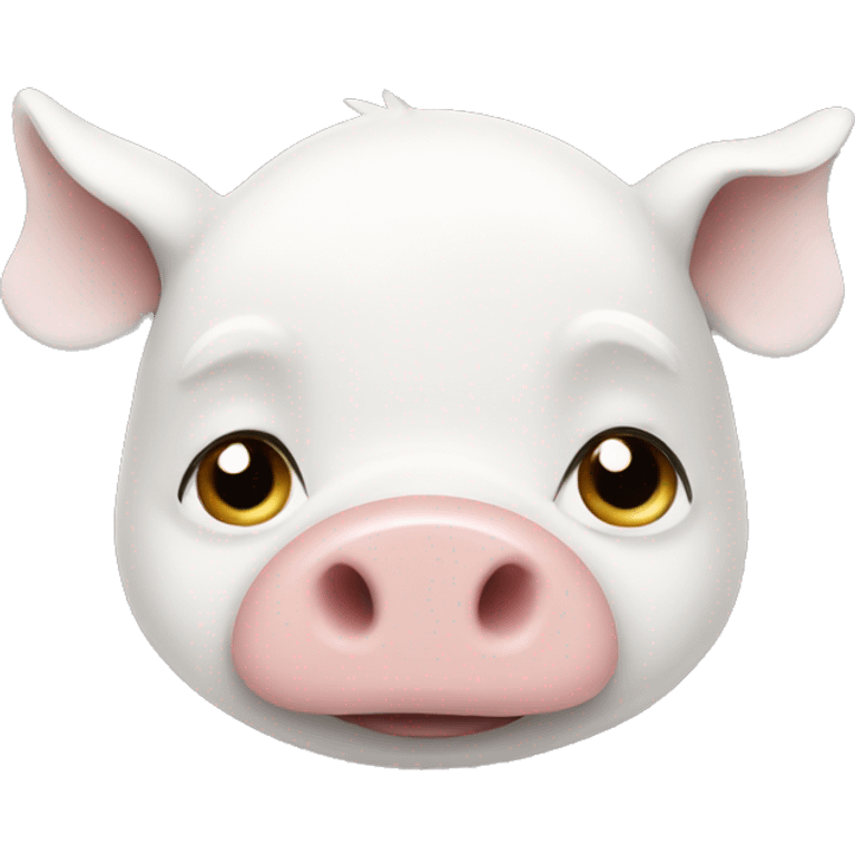 White pig  emoji