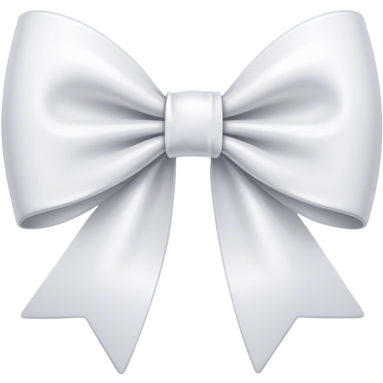 white bow emoji