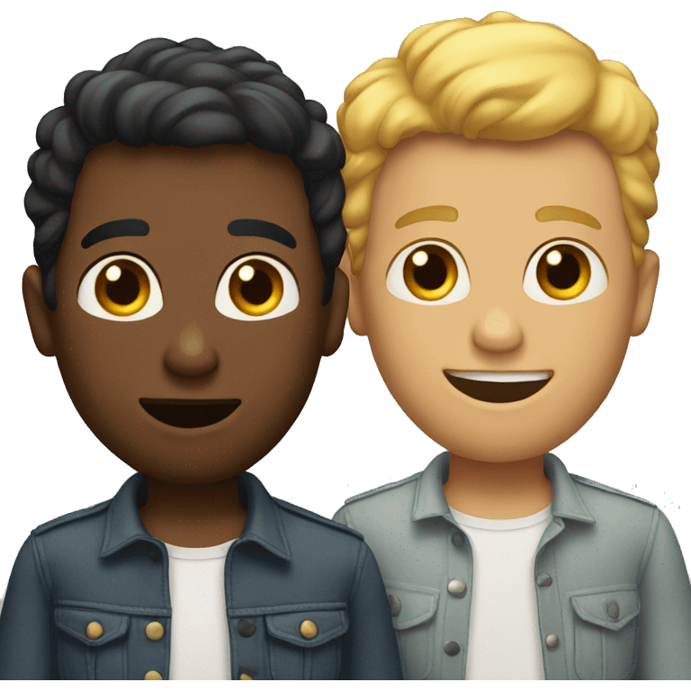 Two gay men  emoji