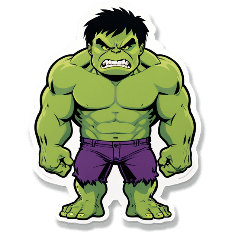 Hulk minkey emoji