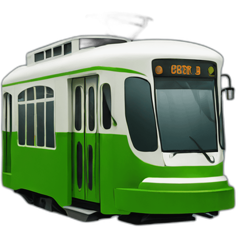 New Orleans Green street car emoji