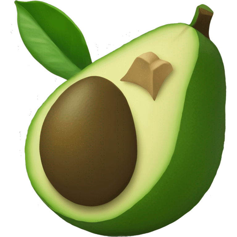 aguacate con forma de leon  emoji