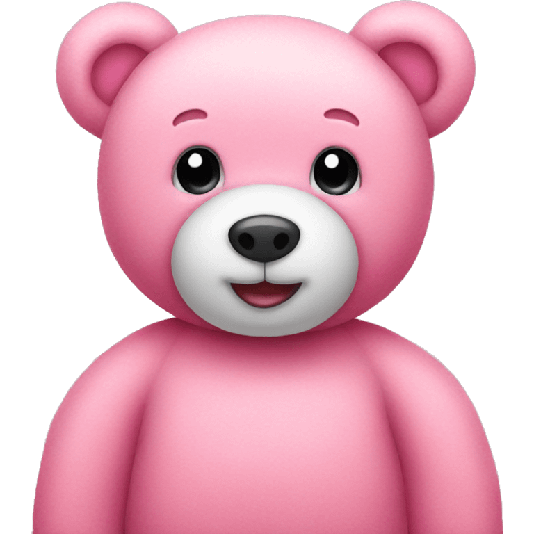 Pink teddy bear  emoji