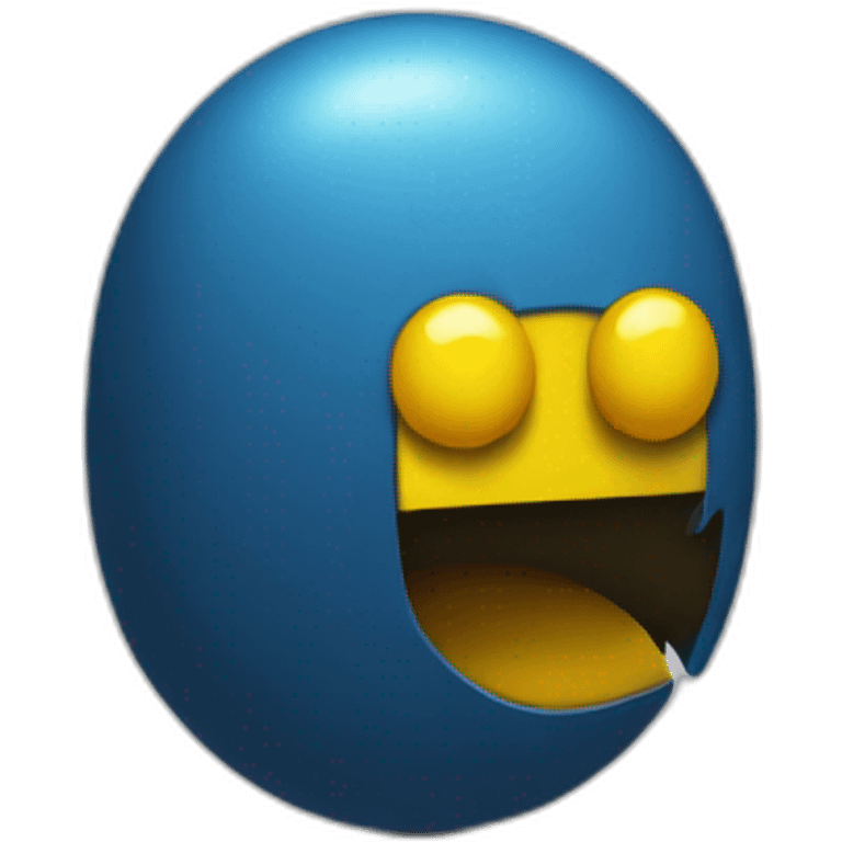 Pacman game hero emoji