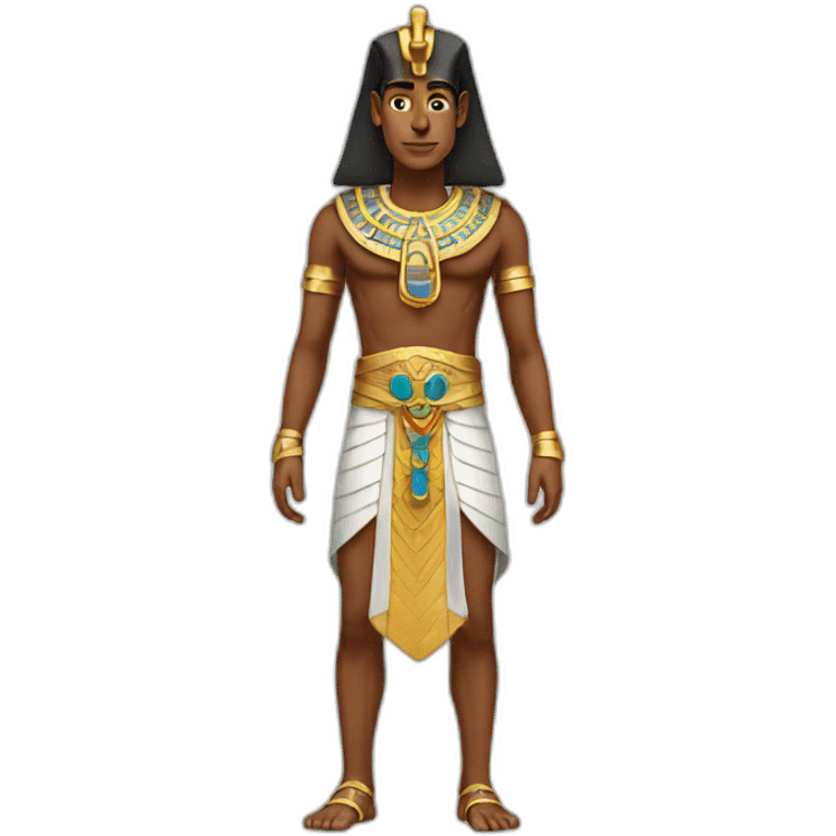 pharaoh full body emoji