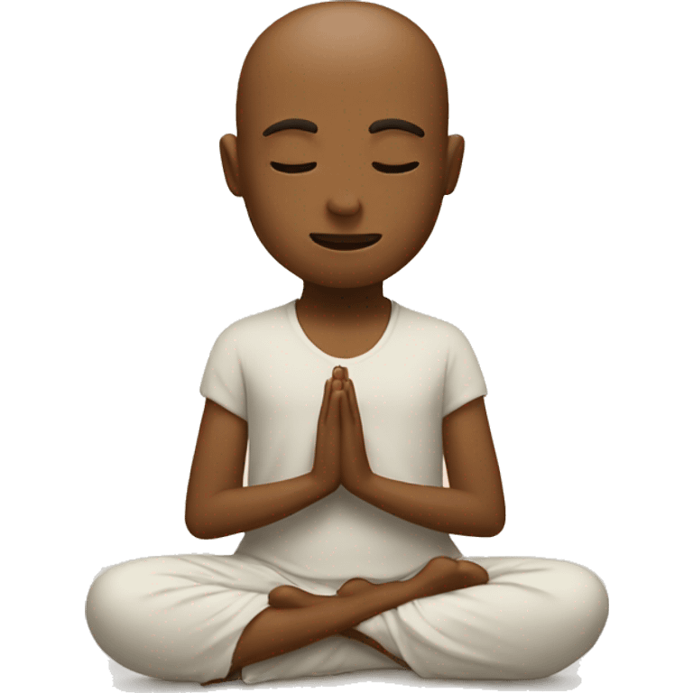 Meditation  emoji