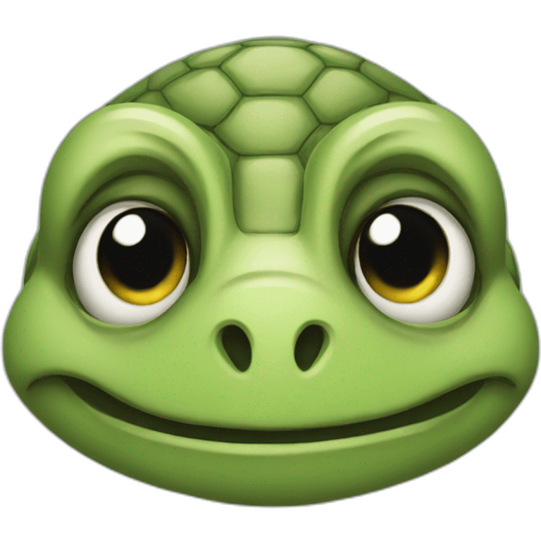 Turtle face emoji