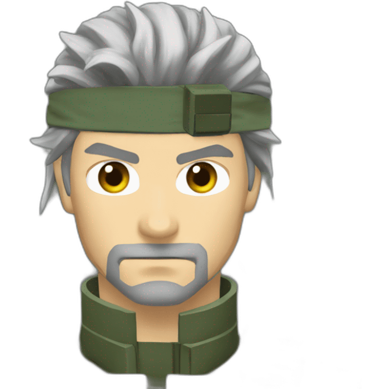 solid Snake metal gear emoji