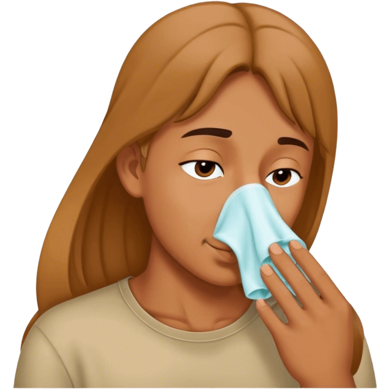 nose smelling  emoji