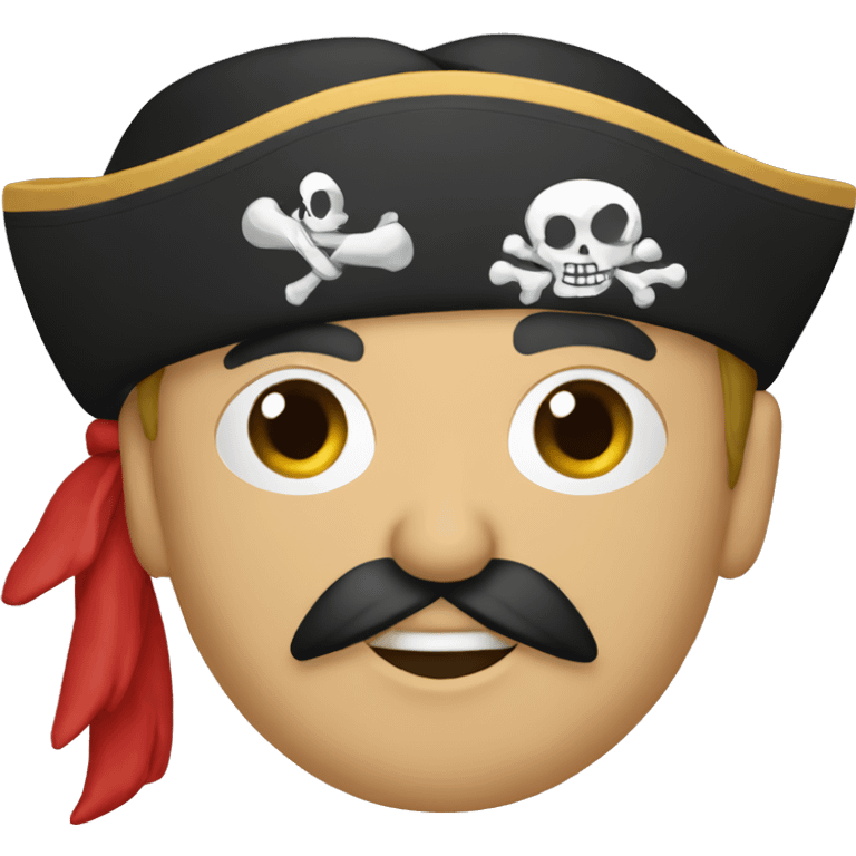 Bandera de piratas  emoji