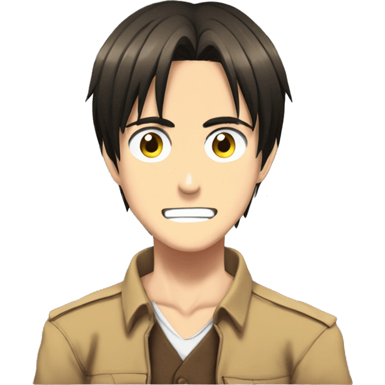 Eren Yeager anime 4k emoji