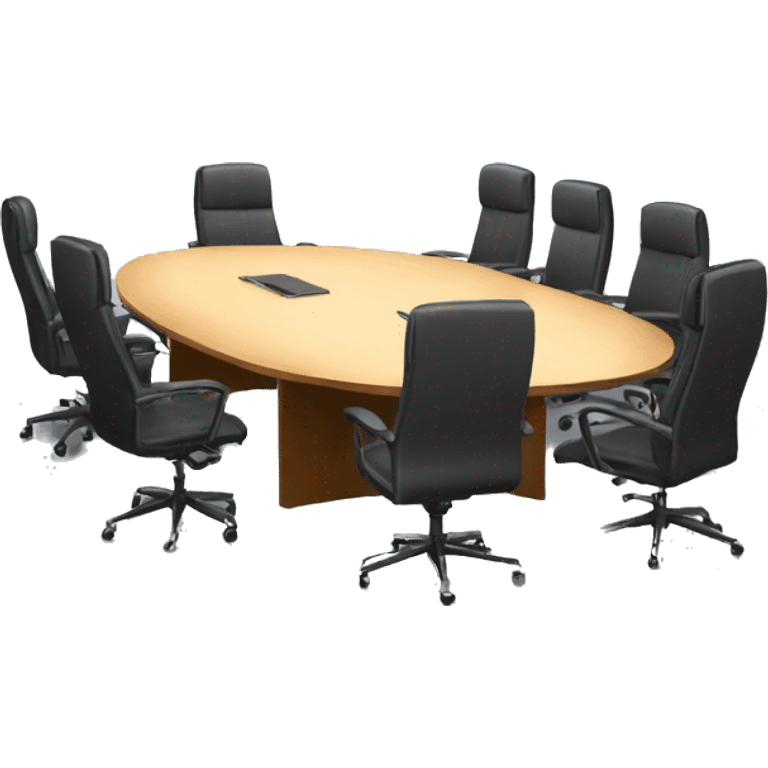 conference table meeting emoji