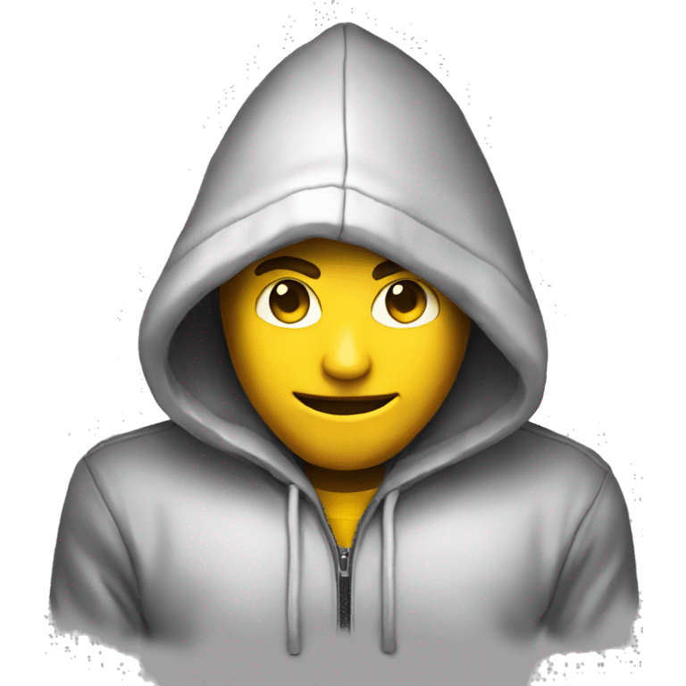 hacker hoody emoji