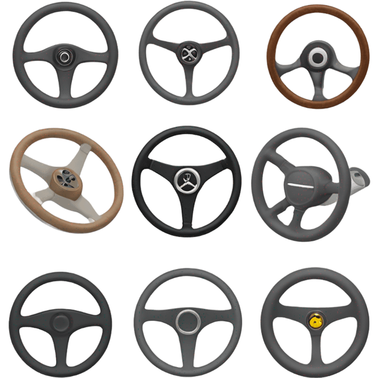 Steering wheels  emoji