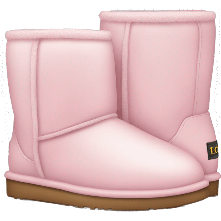 light pink uggs emoji