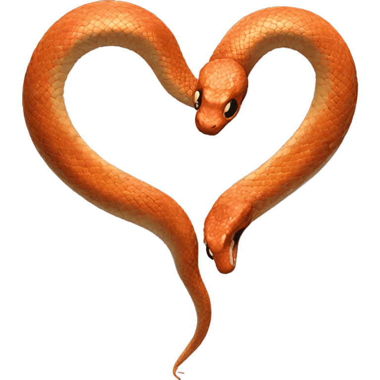 Snake heart emoji