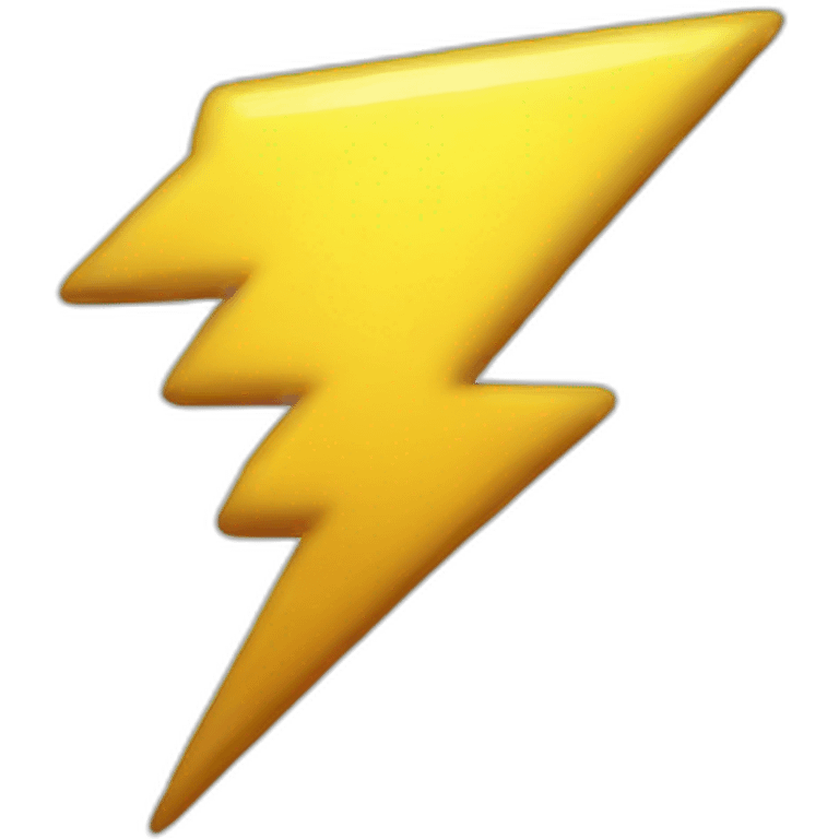 lightning emoji