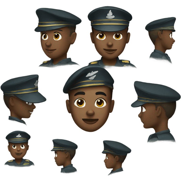 Military boy emoji