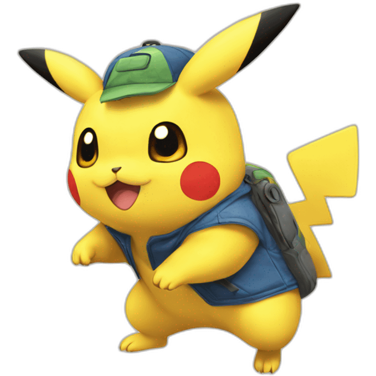 Pikatchu cœur emoji