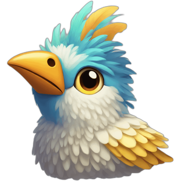 Fantasy bird emoji