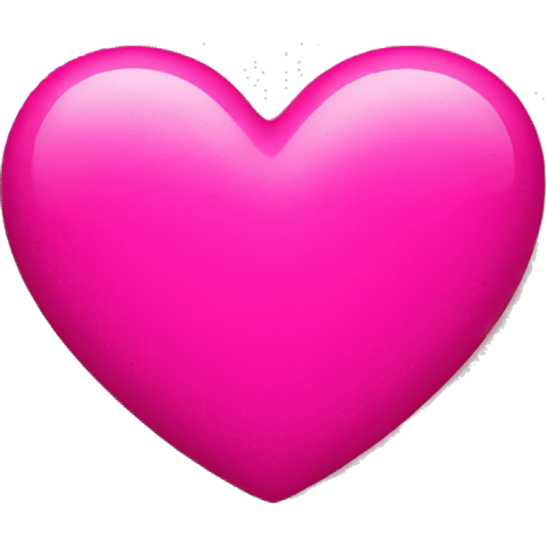 hot pink heart emoji