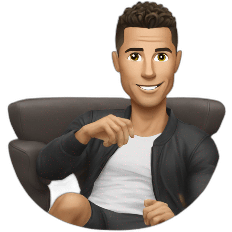 Ronaldo but emoji