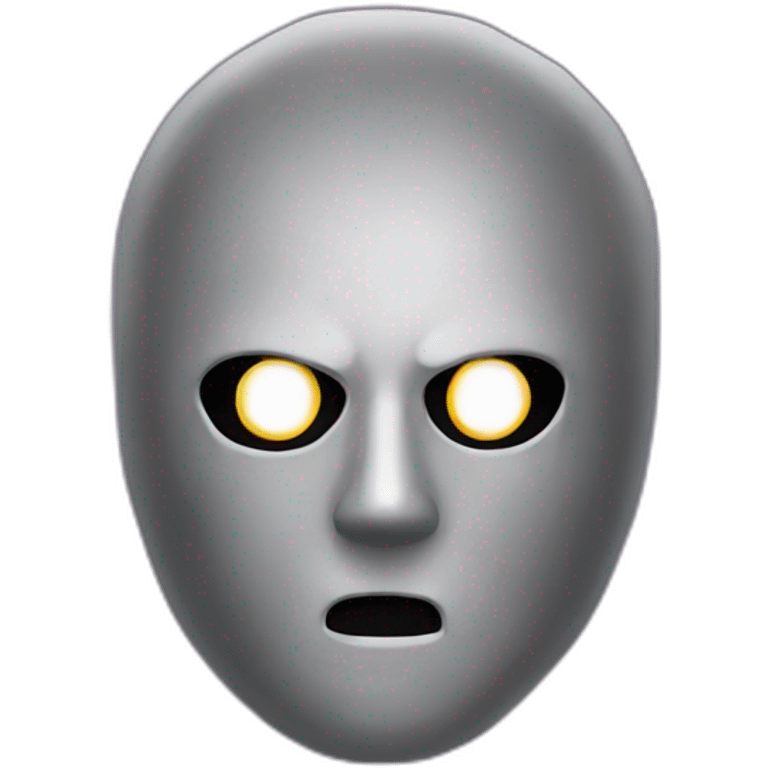 Scary movie mask emoji