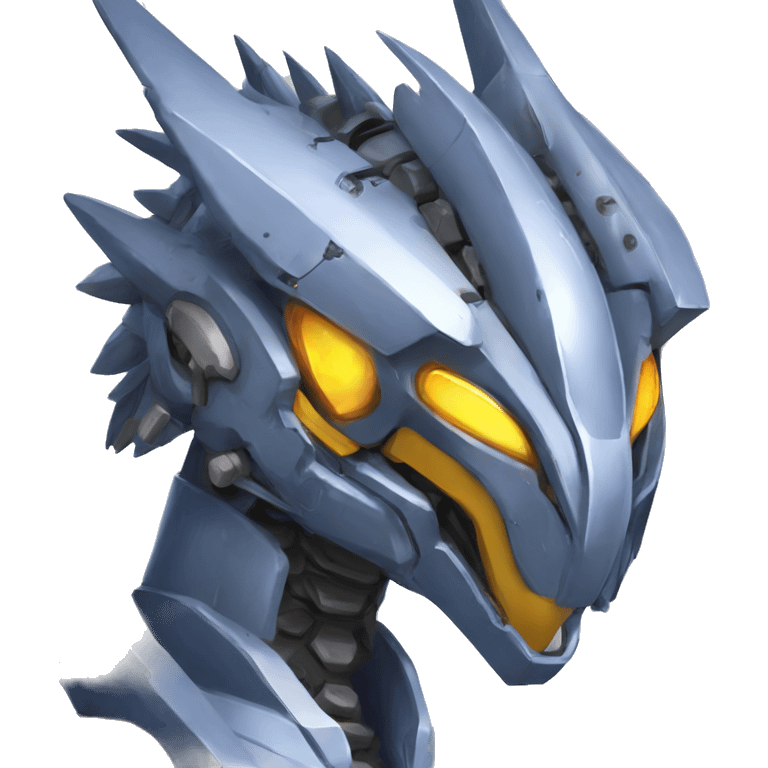 Spiky Medabot-Raptor-Dragon-Mecha emoji