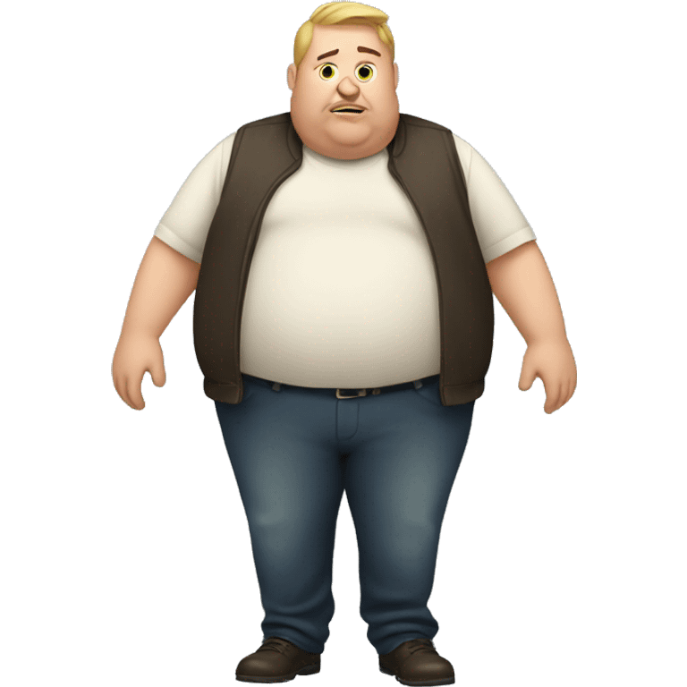 fat man emoji