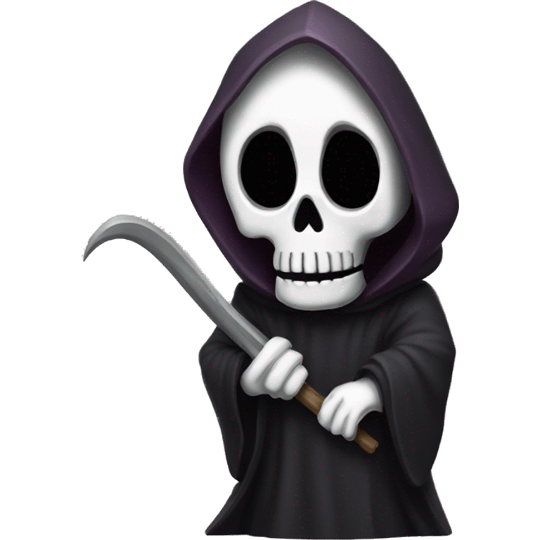 Pink grim reaper  emoji