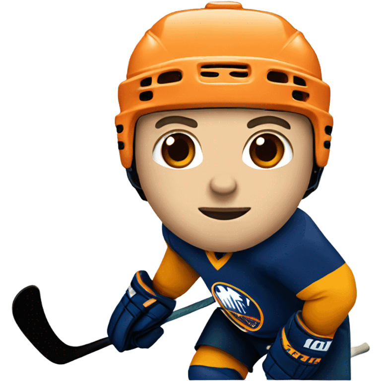 Hockey player emoji