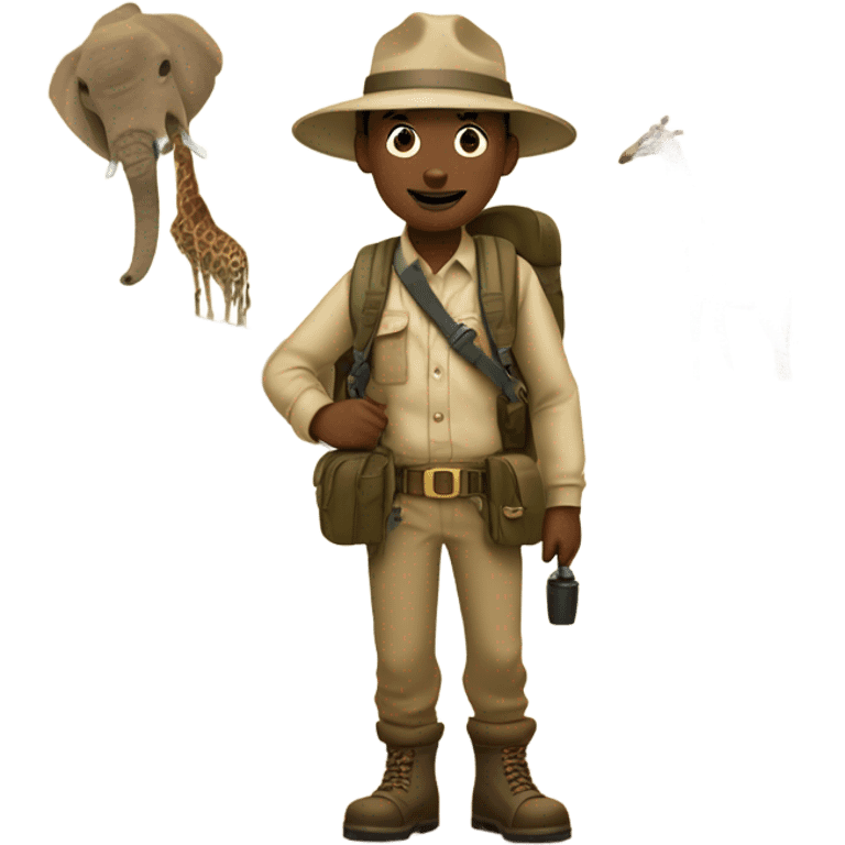 Africa explorer  emoji