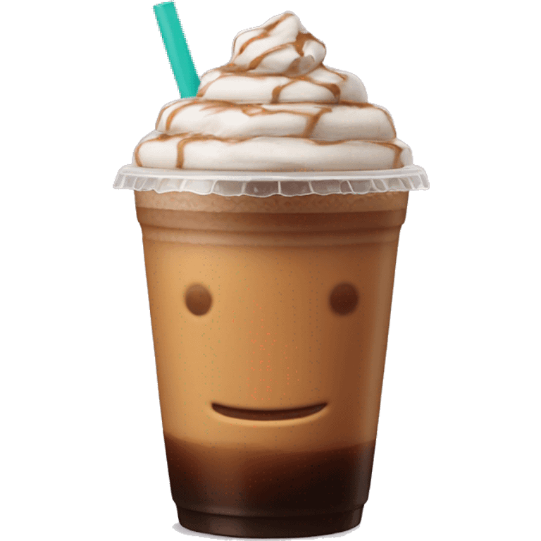 Dunkin’ iced coffee  emoji