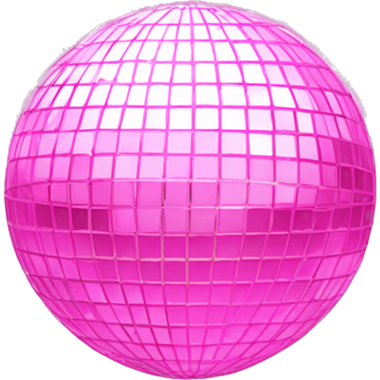 light pink disco ball emoji