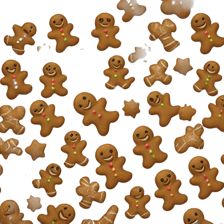 Gingerbread emoji