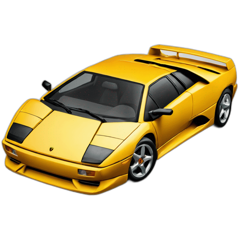 Lamborghini Diablo emoji