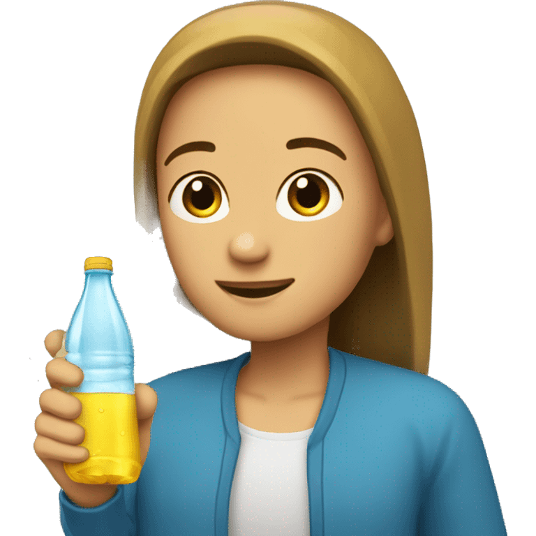 Botella de agua emoji