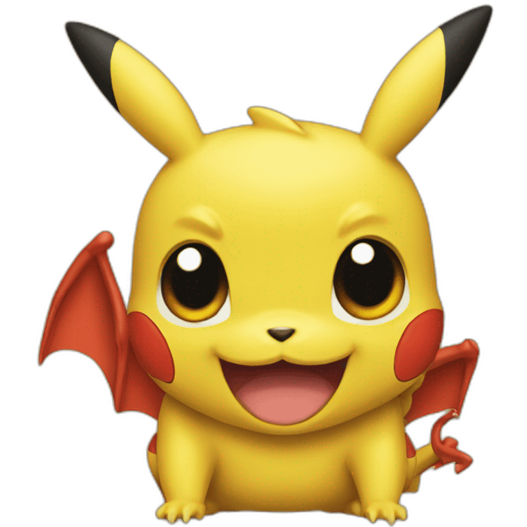 Dragon pikachu emoji