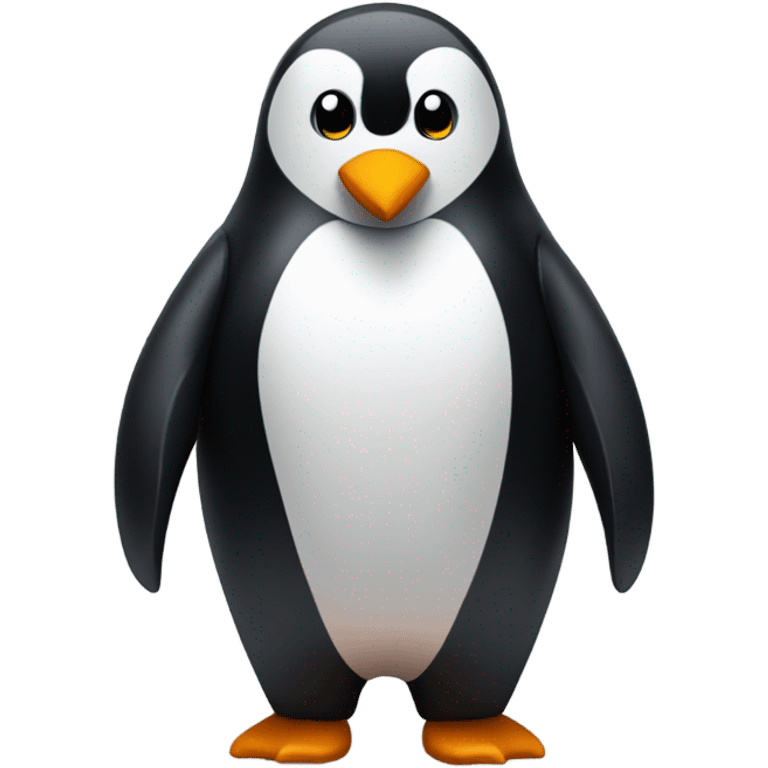 Muscley penguin emoji