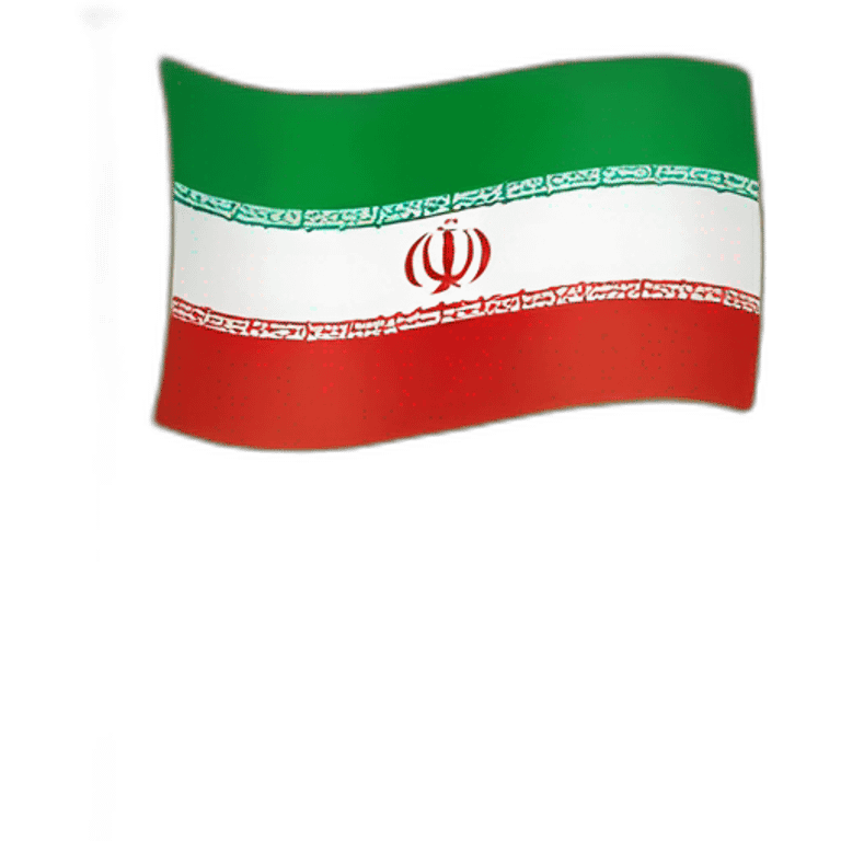 Iran flag before revolution emoji