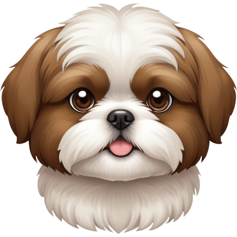 Shih Tzu puppy emoji