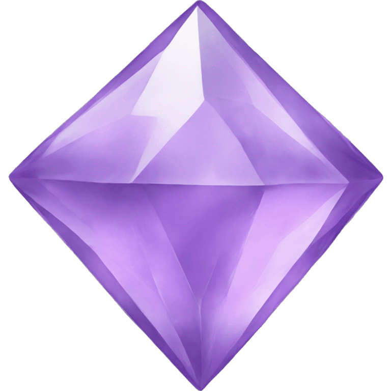 Light purple crystal  emoji