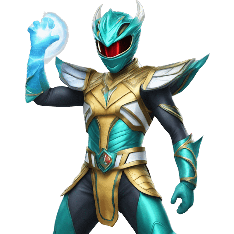 celestial dragon power ranger full body emoji