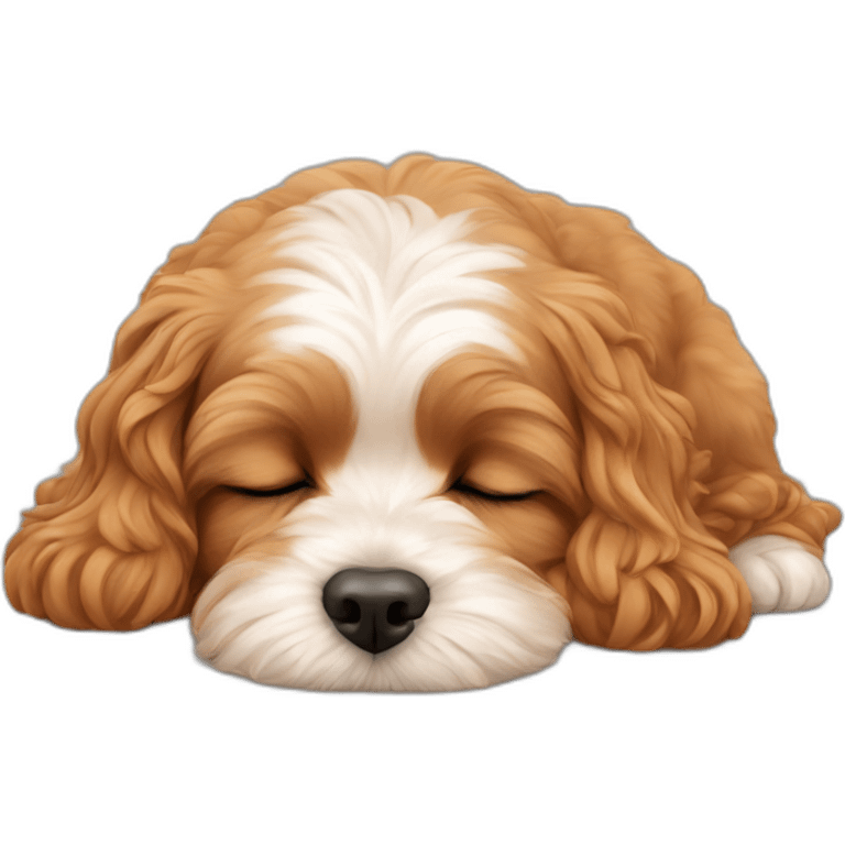 cavoodle-sleeping emoji