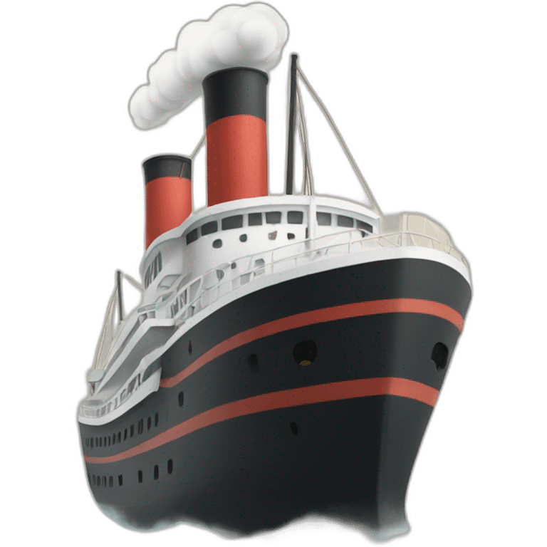 Steamship emoji