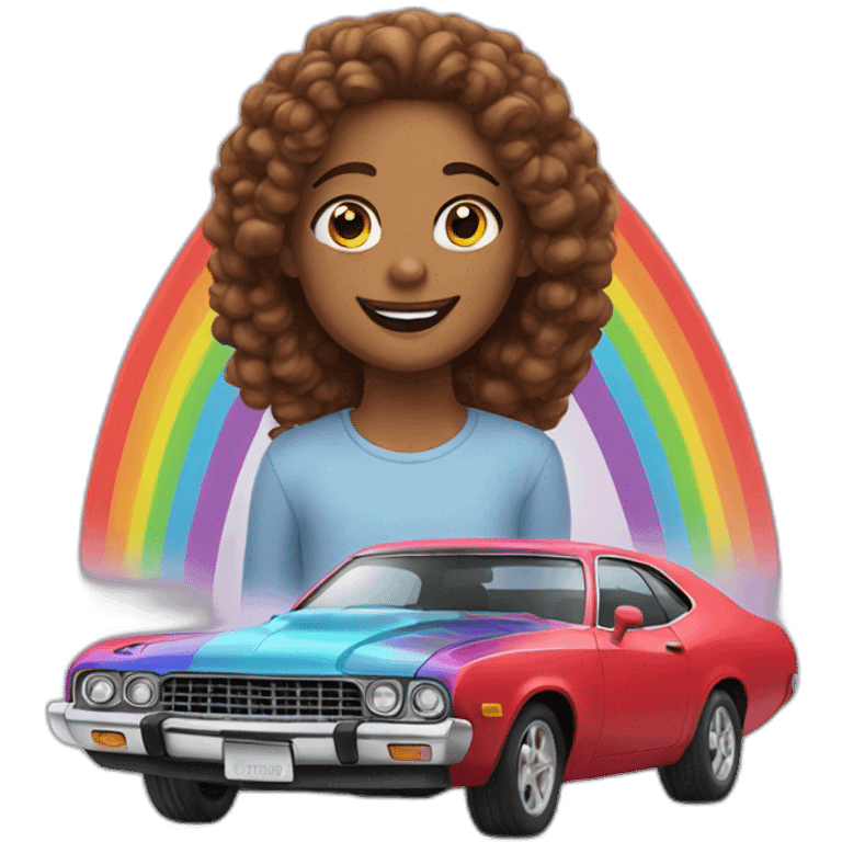 🌈 🚗 emoji