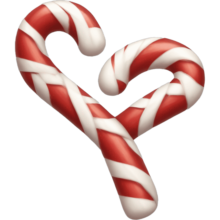 heart candy cane emoji