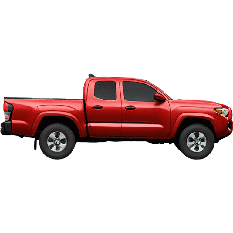 Red toyota tacoma emoji