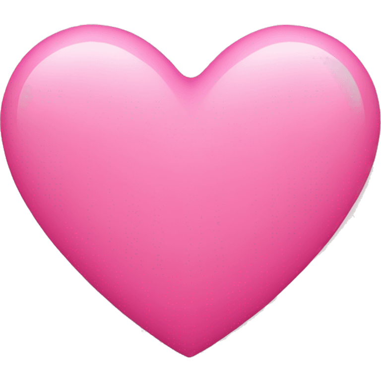 Pink heart emoji